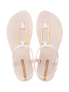 Ipanema Class Modern Sandal Fem - Beige/Gold