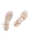 Ipanema Class Modern Sandal Fem - Beige/Gold