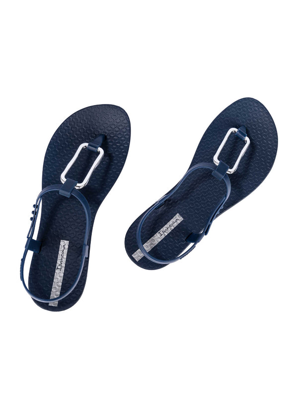Ipanema Class Modern Sandal Fem - Blue/Silver
