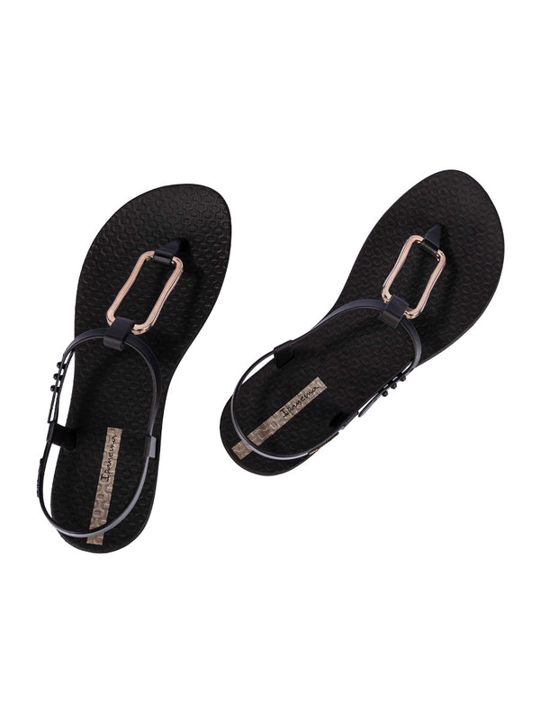 Ipanema Class Modern Sandal Fem - Black/Gold