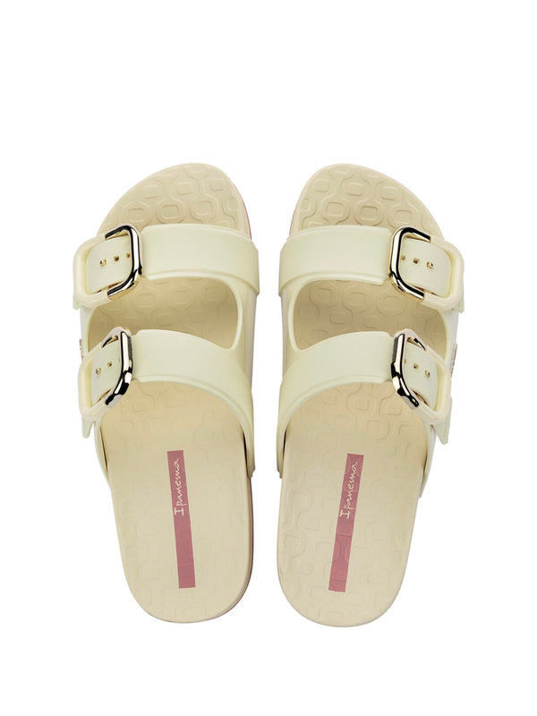 Ipanema Shore Slide - Beige / Beige / Pink
