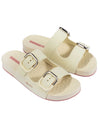 Ipanema Shore Slide - Beige / Beige / Pink