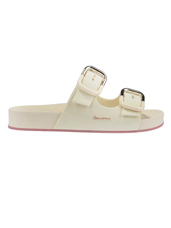Ipanema Shore Slide - Beige / Beige / Pink
