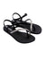 Ipanema Elegant Sandal Fem - Black/ Silver