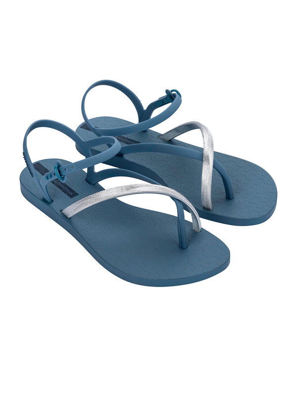 Ipanema Elegant Sandal Fem - Blue/Silver