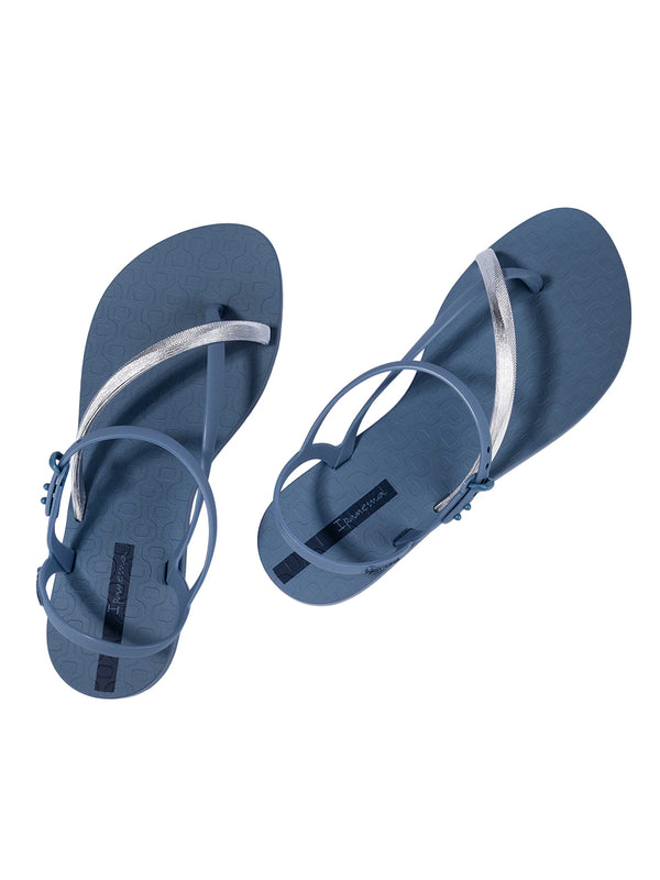 Ipanema Elegant Sandal Fem - Blue/Silver