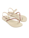 Ipanema Elegant Sandal Fem - Beige/Gold Pink
