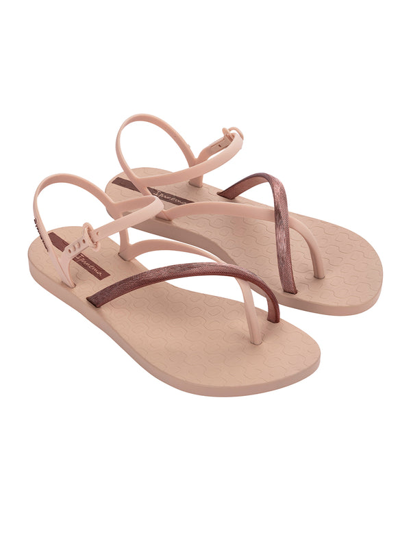 Ipanema Elegant Sandal Fem - Beige/Brown