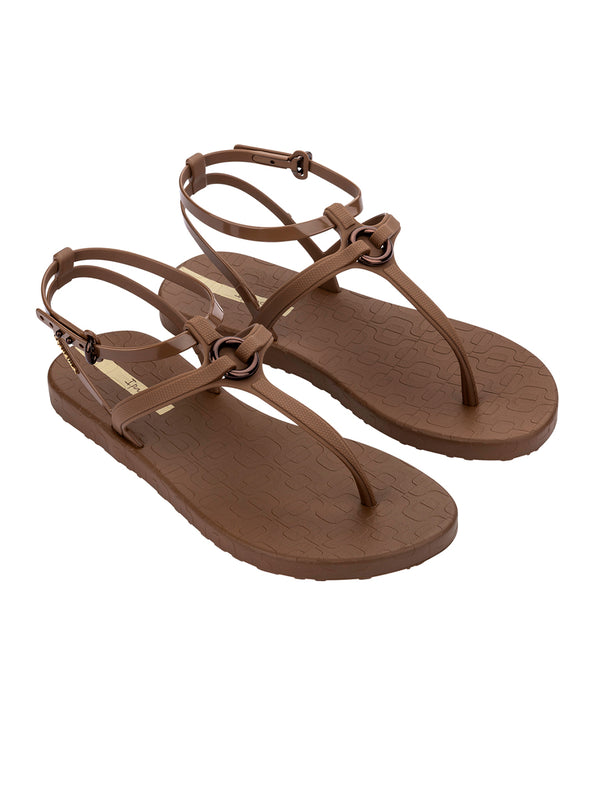 Ipanema Atena Sandal Fem - Brown / Yellow