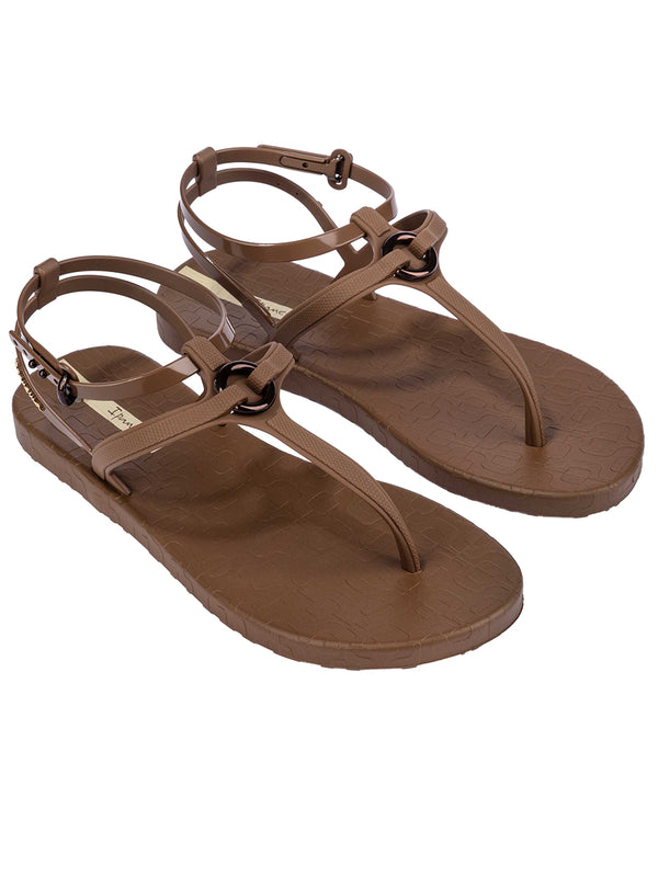 Ipanema Atena Sandal Fem - Brown / Yellow
