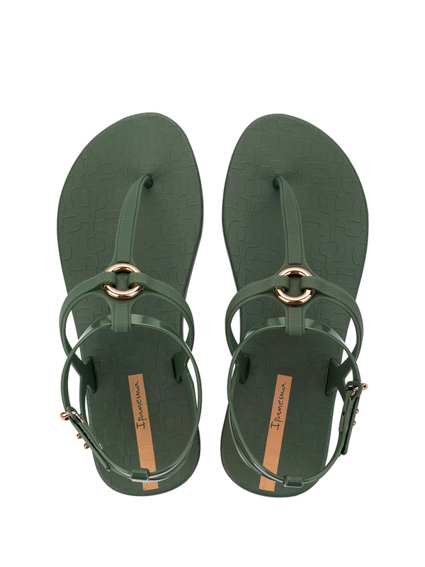 Ipanema Atena Sandal Fem - Green / Beige