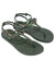 Ipanema Atena Sandal Fem - Green / Beige