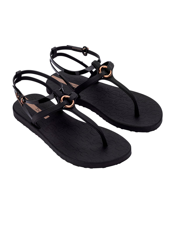 Ipanema Atena Sandal Fem - Black / Beige
