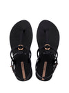 Ipanema Atena Sandal Fem - Black / Beige