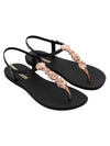 Ipanema Fundo Do Mar Sandal - Black/Gold