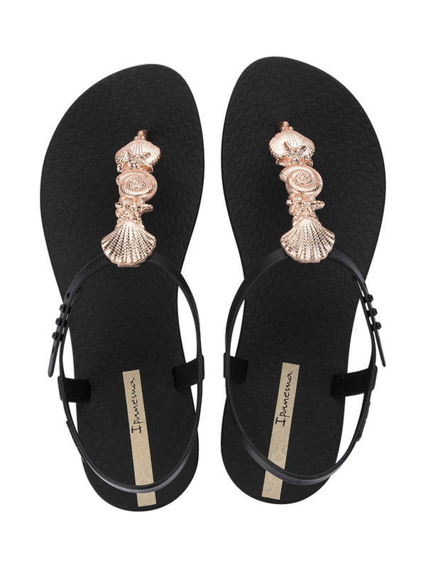 Ipanema Fundo Do Mar Sandal - Black/Gold
