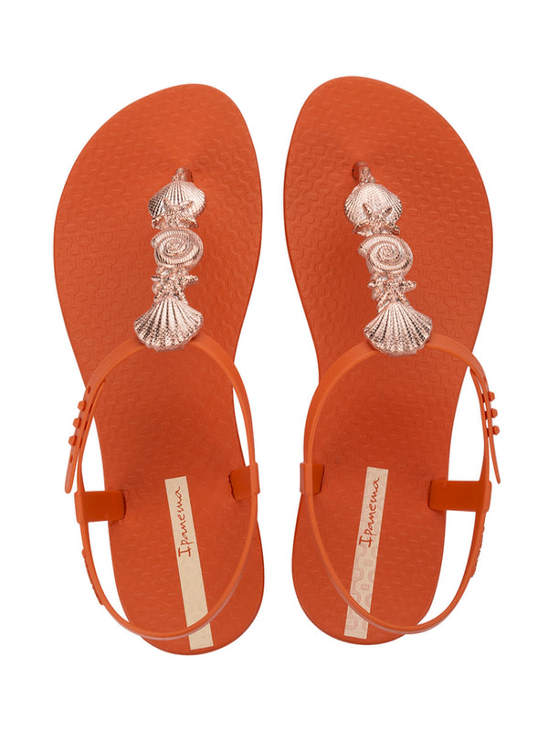 Ipanema Fundo Do Mar Sandal - Orange/Gold